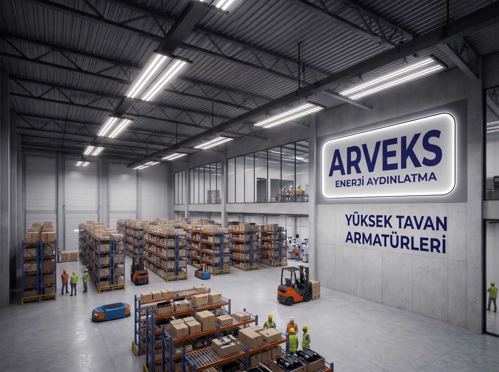Yüksek Tavan Armatürleri